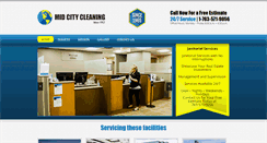 Desktop Screenshot of midcitycleaning.com